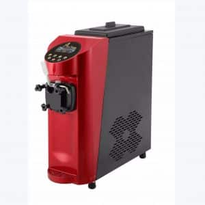 small ice cream machine in red
